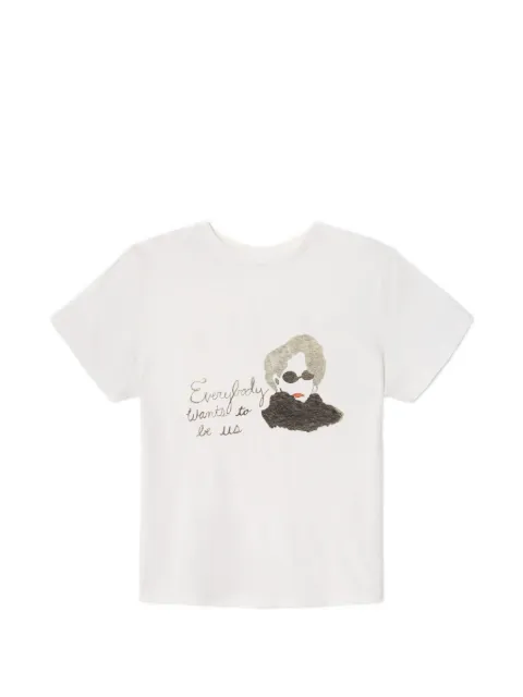 RE/DONE Classic Everybody graphic-print T-shirt
