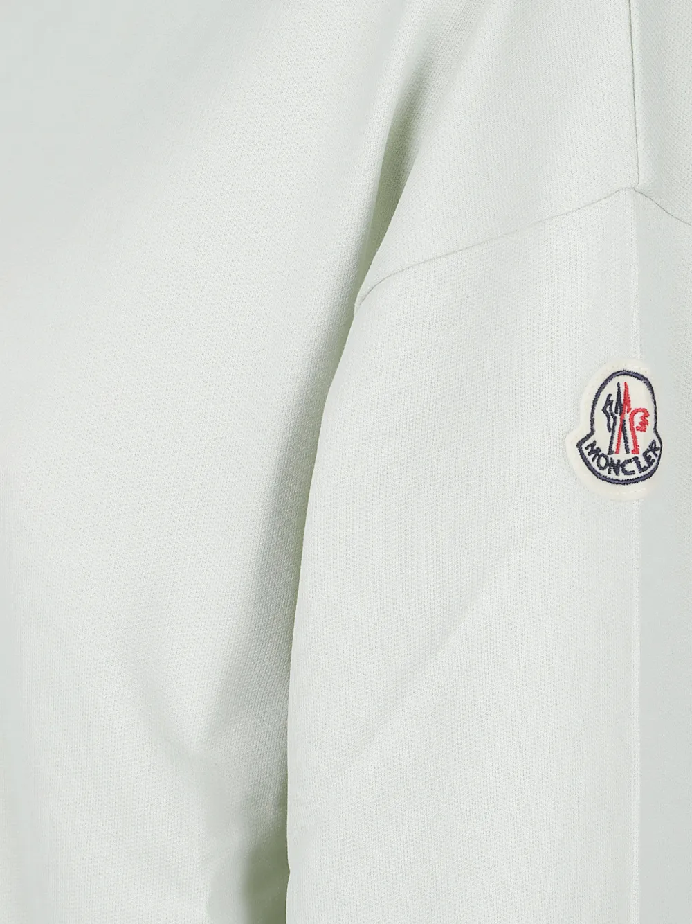 Moncler Trui met geborduurd logo Groen