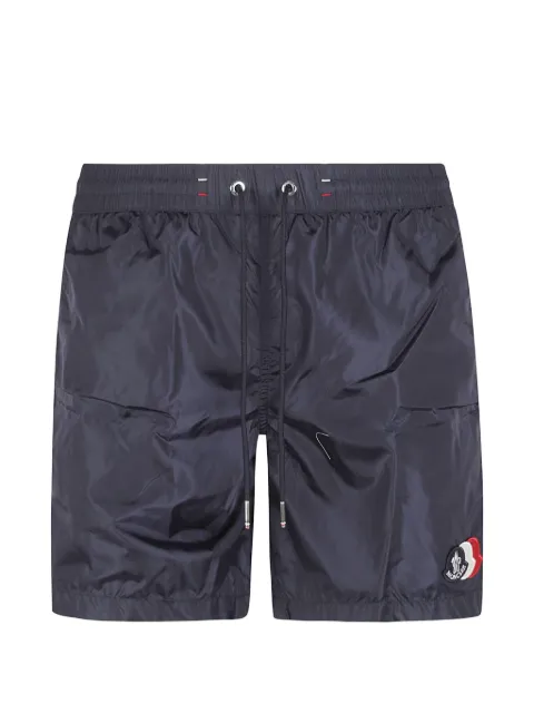 Moncler logo-patch swim shorts