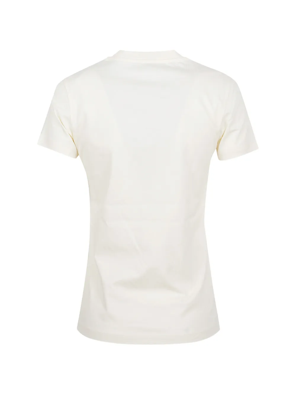 Moncler T-shirt met logopatch Beige