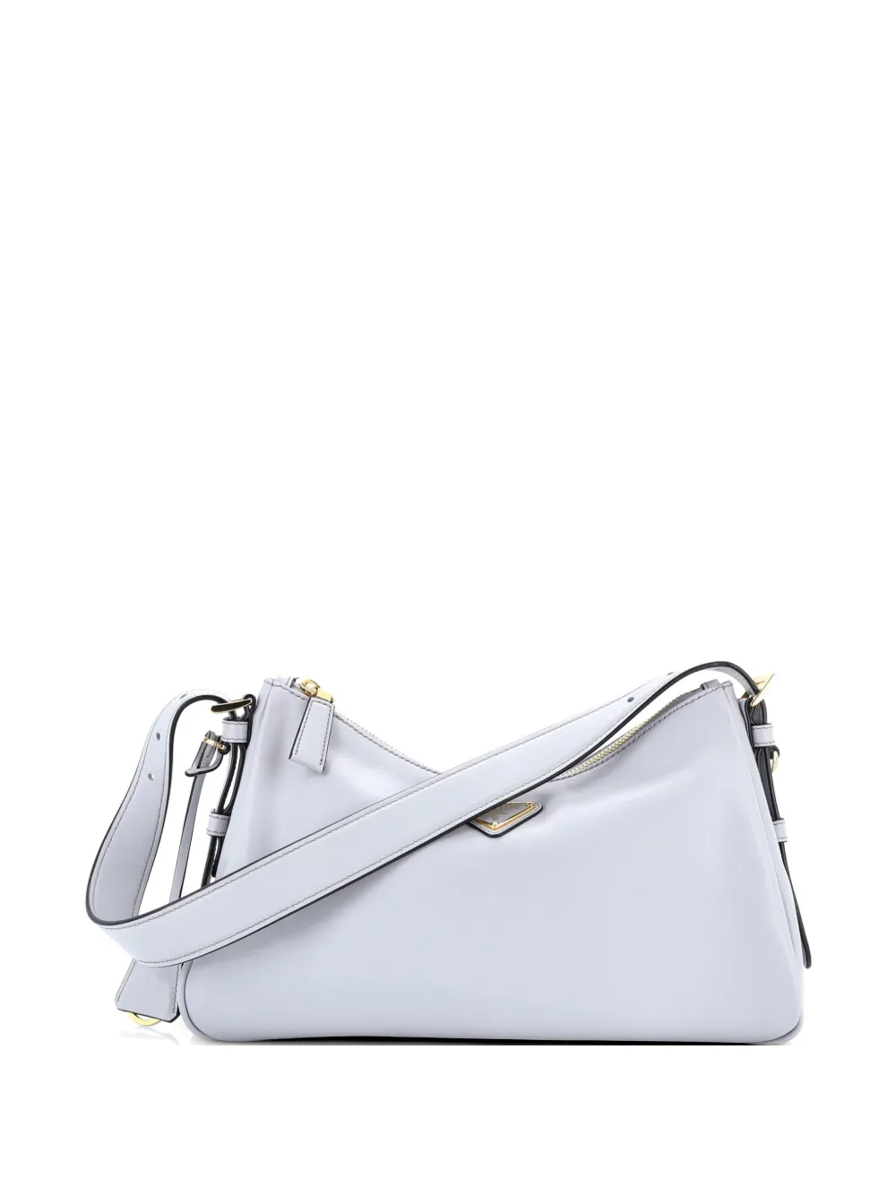 Prada Pre-Owned Borsa passepartout Aimee media in pelle - Grigio