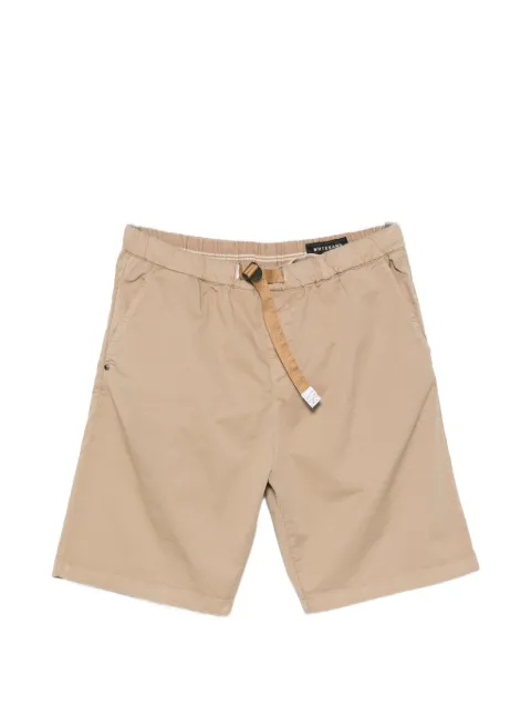 White Sand Kevin NF belted pleated shorts