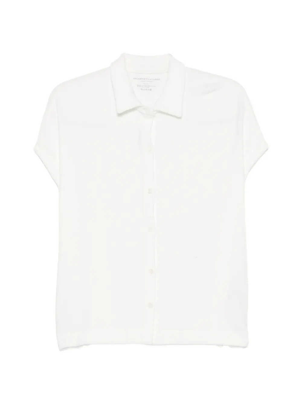 Majestic Filatures short-sleeve shirt - Nude