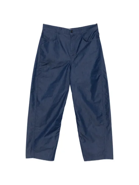 Givenchy logo-print belt-loop trousers