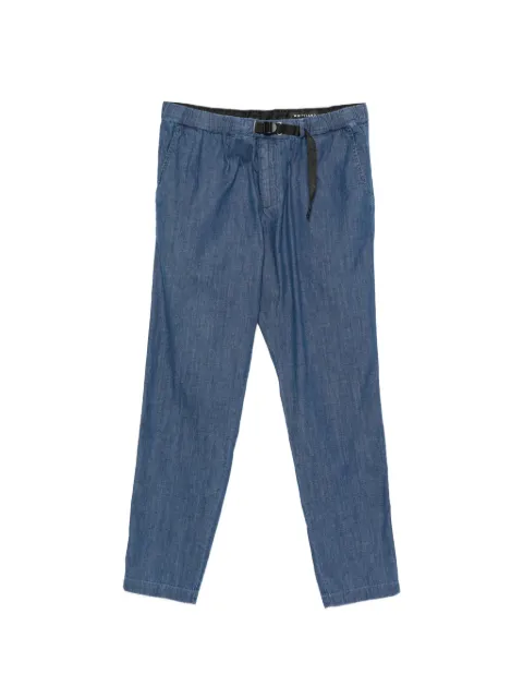 White Sand Greg F belted elasticated-waist trousers