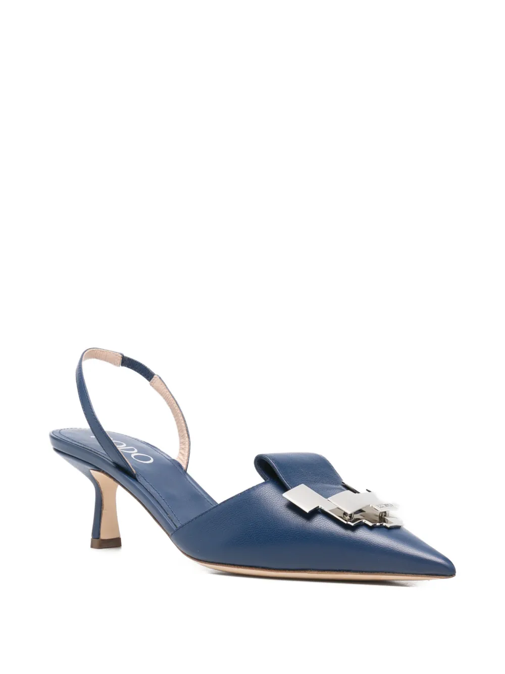 Rodo Slingback pumps met gespdetail Blauw