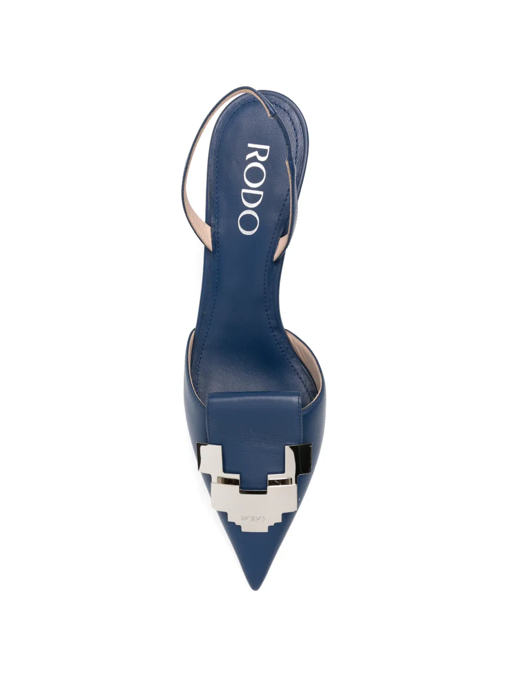 Rodo Slingback pumps met gespdetail Blauw