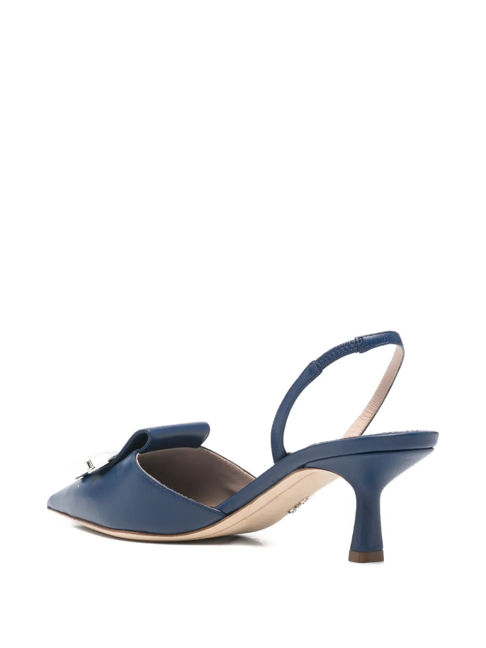 Rodo Slingback pumps met gespdetail Blauw