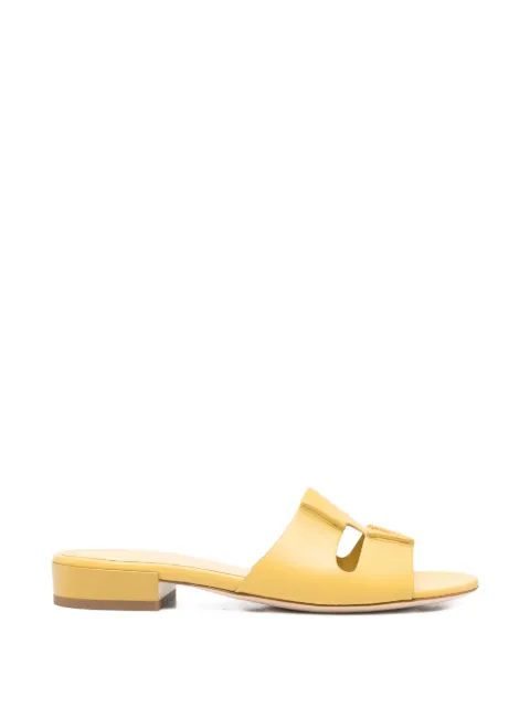 Rodo cut-out leather sandals