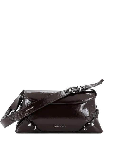 Givenchy Pre-Owned Voyou Flap Bag Patent Small shoulder bag