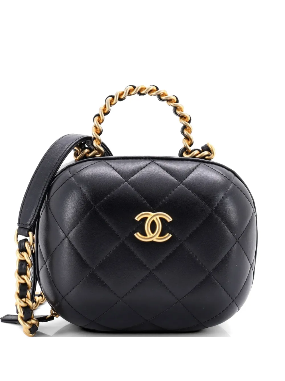 CHANEL Pre-Owned Borsa a tracolla CC Bubble piccola - Nero