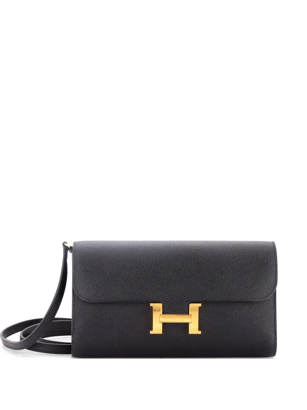 Hermès Pre-Owned Clutch Constance To Go in pelle Epsom - Nero