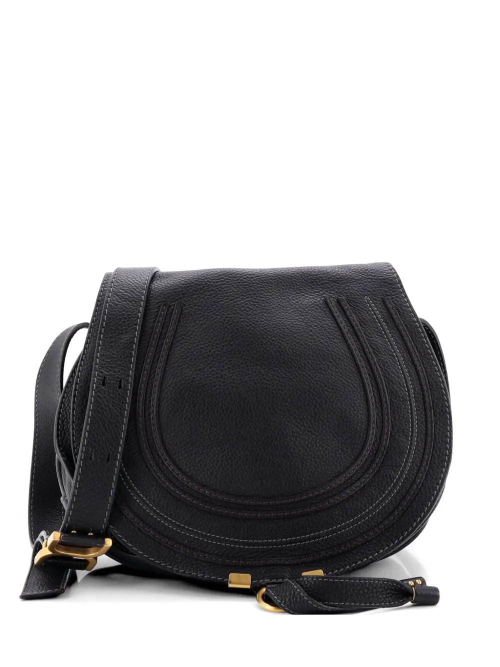 Chloé Pre-Owned Borsa a tracolla Marcie - Nero