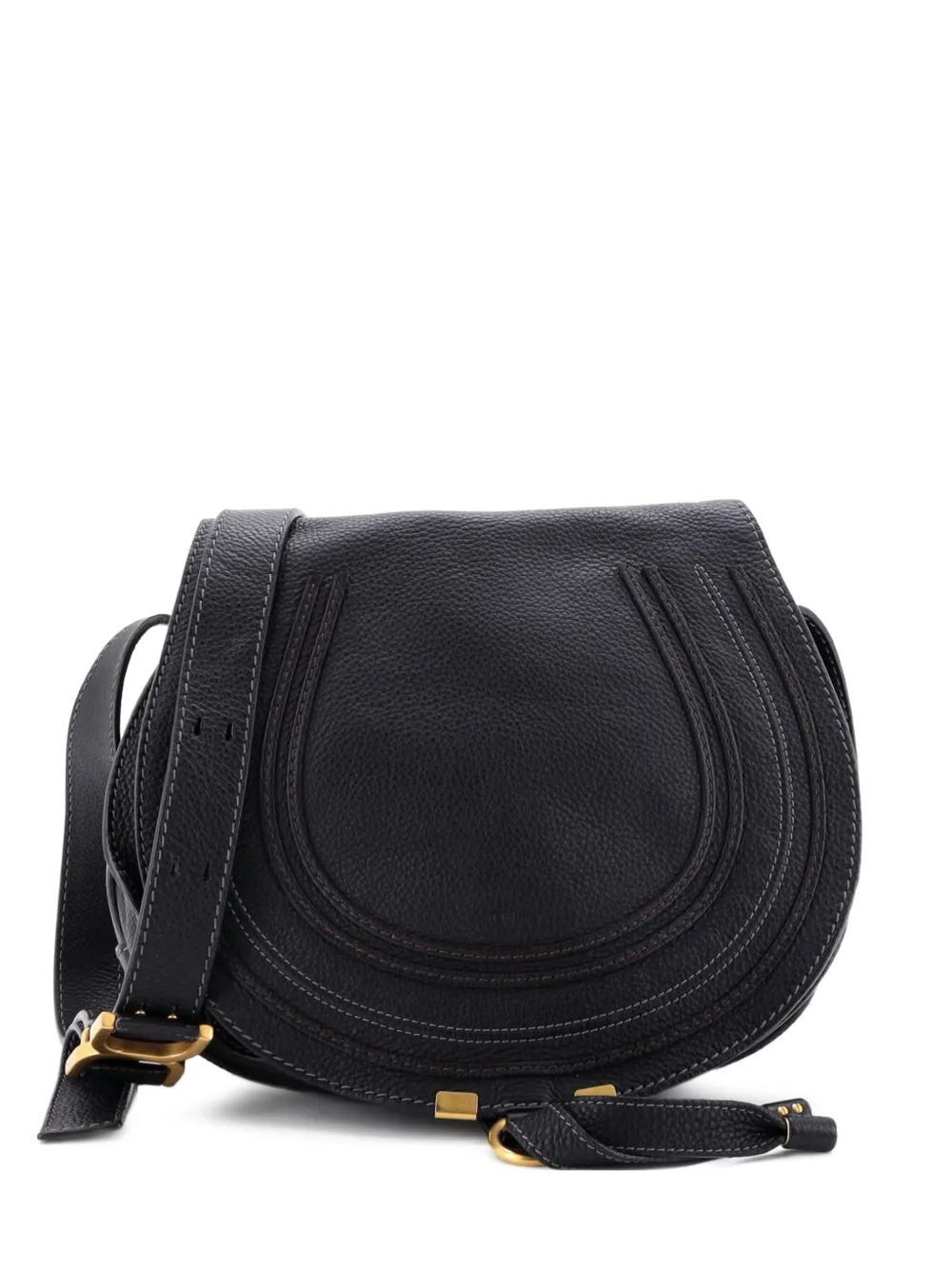 Chloé Pre-Owned Borsa a tracolla Marcie - Nero