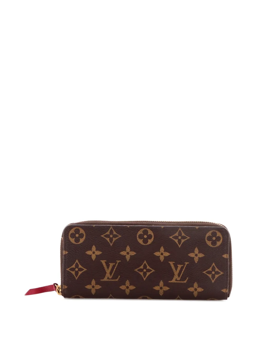 Louis Vuitton Pre-Owned Kleine Clemence Portemonnaie aus Monogramm-Canvas - Braun