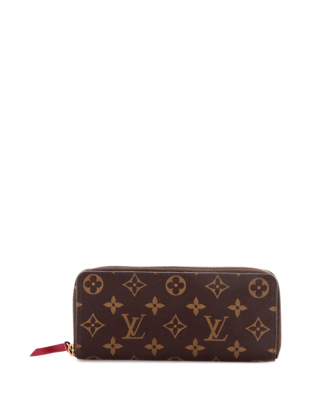 Louis Vuitton Pre-Owned Kleine Clemence Portemonnaie aus Monogramm-Canvas - Braun