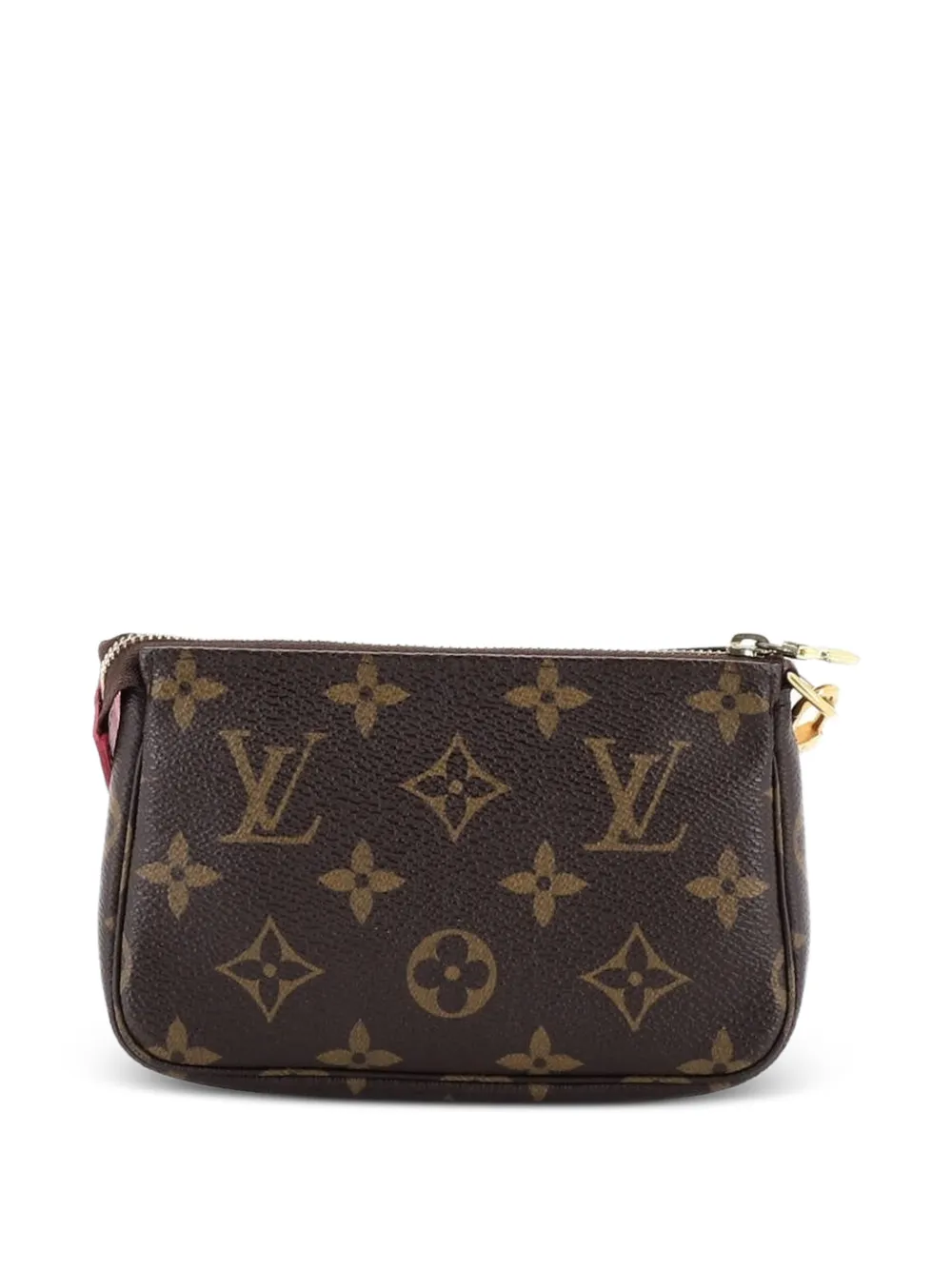  Louis Vuitton Pre-owned Bolso De Hombro Pochette Accessoires Limited Edition Mini De Lona Christmas Animation Monogram - Marrón 