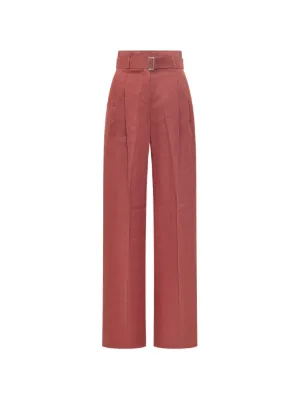 Max Mara センタープレス ワイドパンツ | ニュートラル | FARFETCH JP