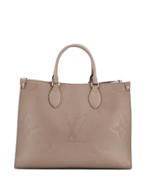Louis Vuitton Pre-Owned オンザゴー モノグラム アンプラント
