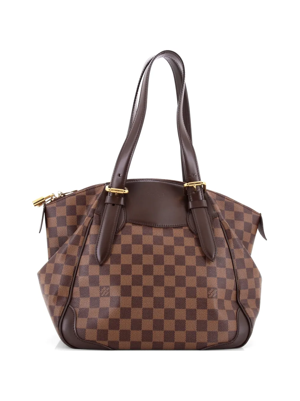 Louis Vuitton Pre-Owned Borsa a spalla Verona Damier MM - Marrone
