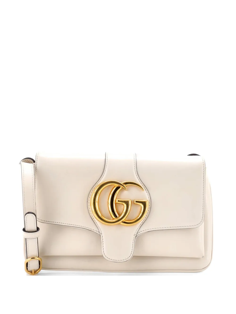 Gucci Pre-Owned Borsa a spalla Arli piccola in pelle con tracolla - Bianco