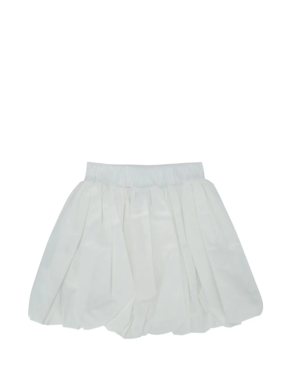 Fendi Kids Junior poplin midi skirt - Bianco