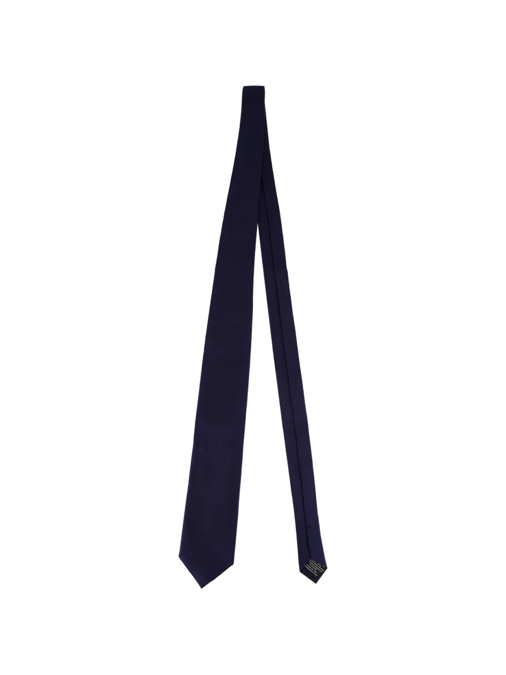 TOM FORD textured-finish silk-blend tie - Blu