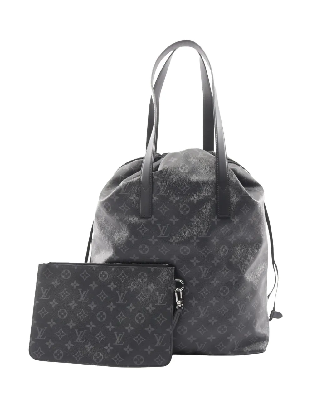Louis Vuitton Pre-Owned 2018 Monogram Eclipse Cabas Light tote bag - Nero