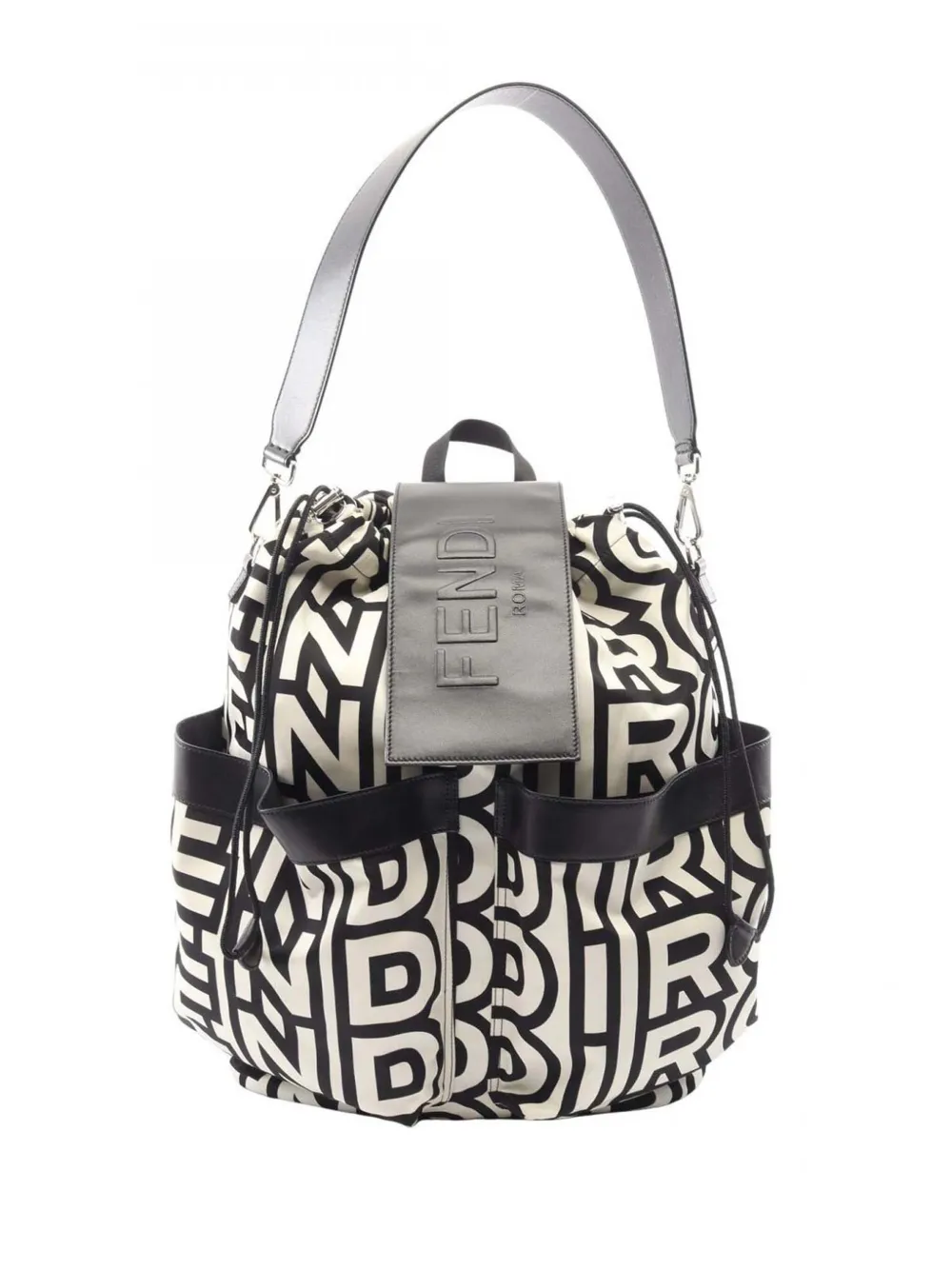 Fendi Pre-Owned 2010-2026 Marc Jacobs Nylon Strike backpack - Bianco