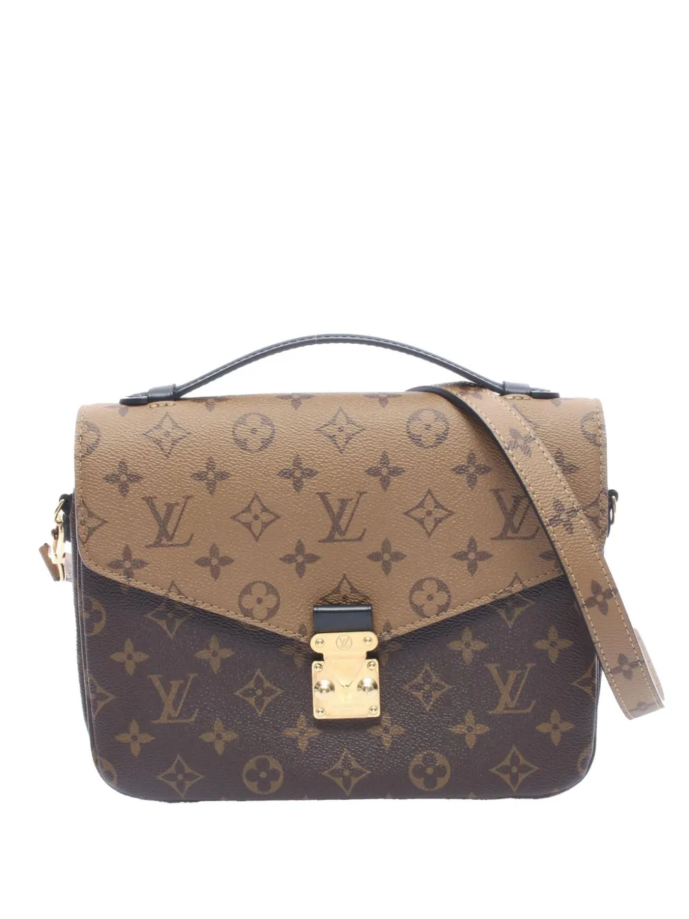 Louis Vuitton Pre-Owned 2010-2026 Monogram Reverse Pochette Metis satchel - Marrone