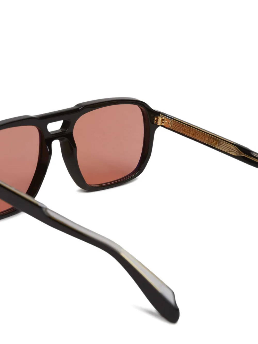 Cutler & Gross Zonnebril met piloten montuur Zwart