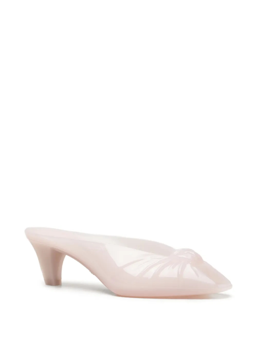 Chloé peep-toe heeled sandals Roze
