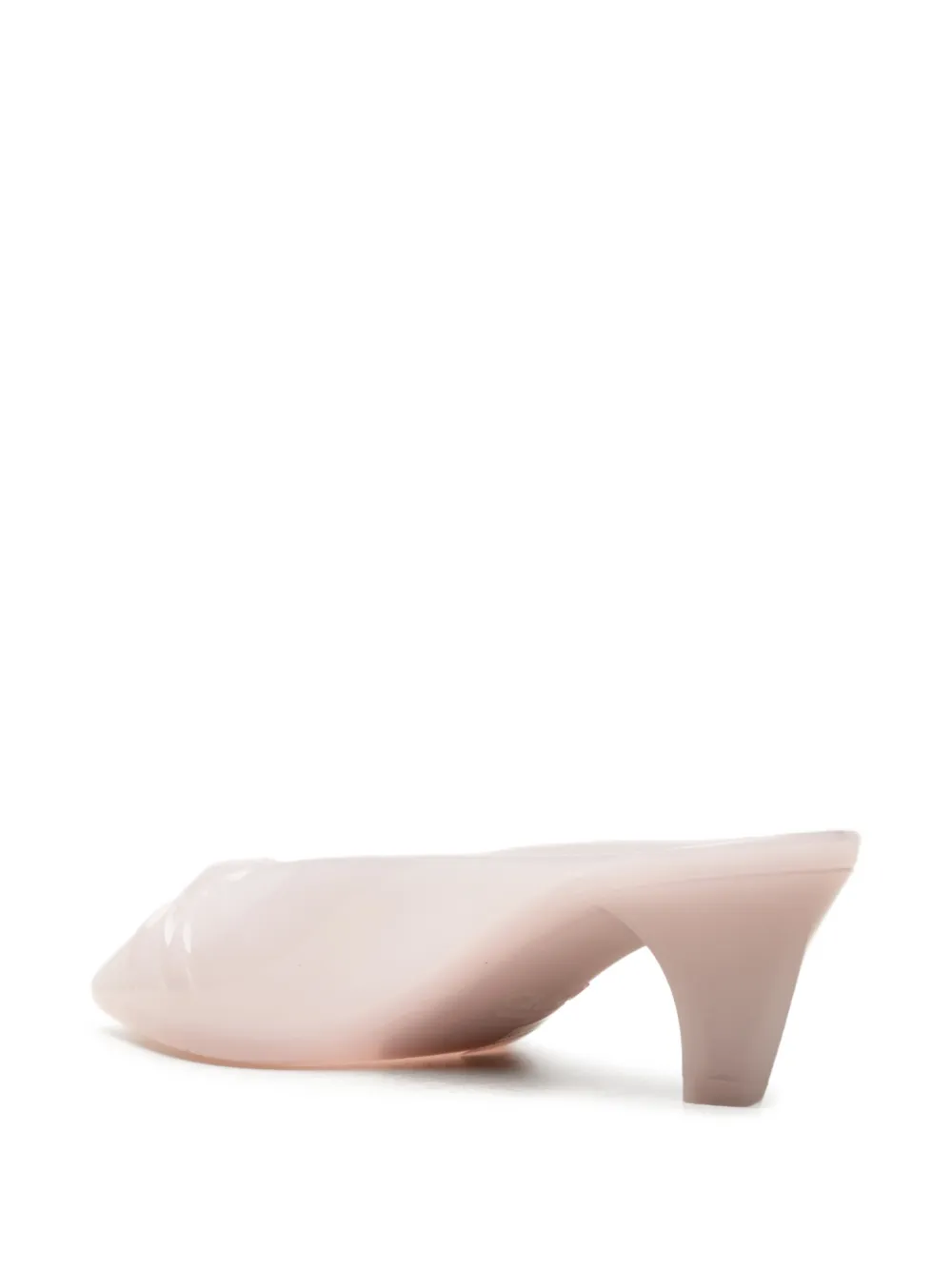 Chloé peep-toe heeled sandals Roze