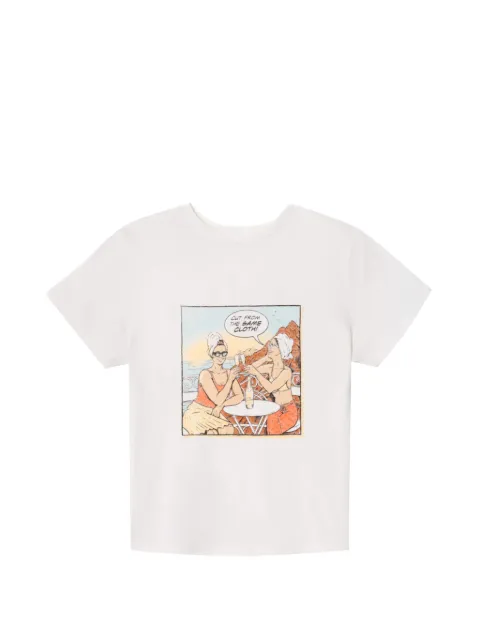 RE/DONE Classic Same graphic-print T-shirt