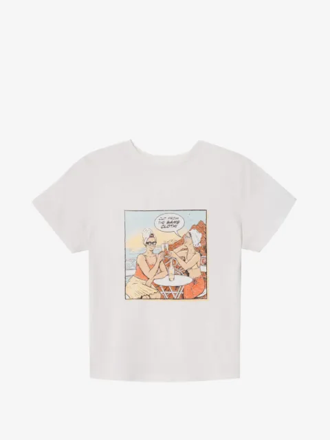 RE/DONE Classic Same graphic-print T-shirt