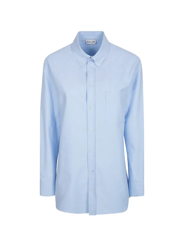 moncler dress shirt Denim - - Women Creating a total look Moncler Men's Short-Sleeved Cotton Polo