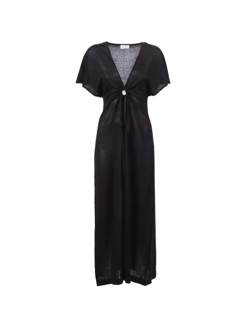 P.A.R.O.S.H. Babygirl ring-detail dress - Nero