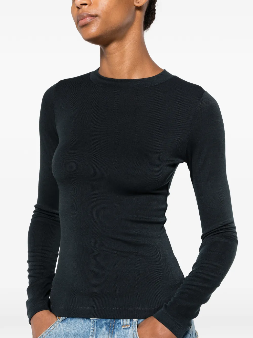 FEAR OF GOD ESSENTIALS T-shirt met lange mouwen Zwart