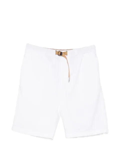 White Sand Kevin NF belted elasticated-waist shorts