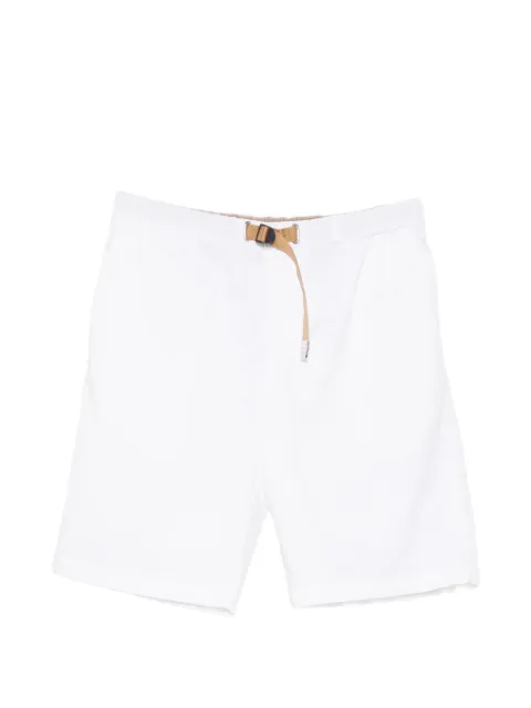 White Sand Kevin NF belted elasticated-waist shorts