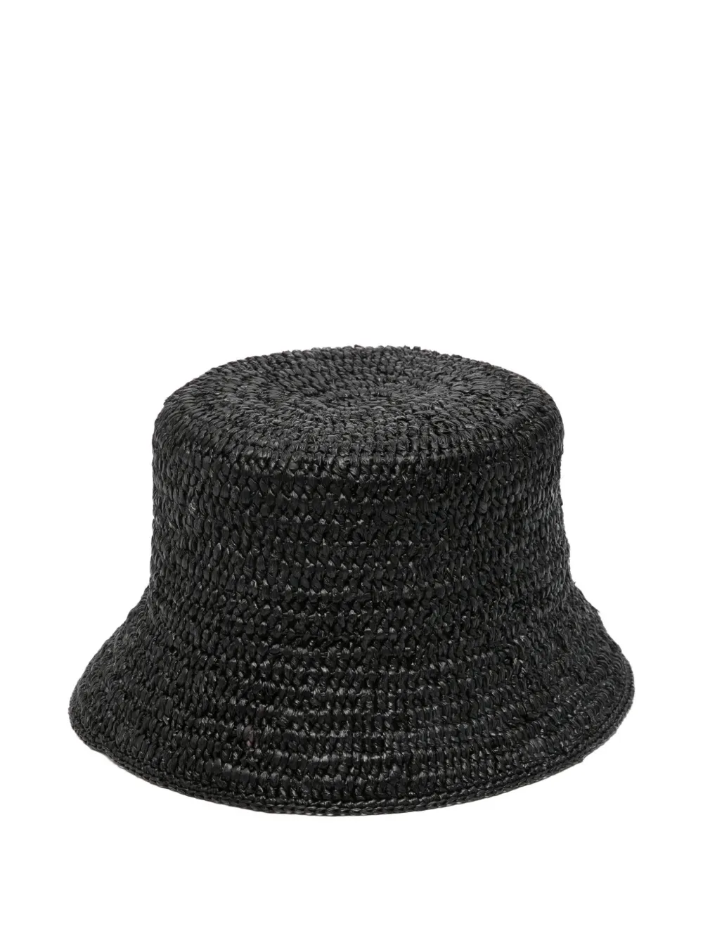 Helen Kaminski woven-raffia bucket hat - Nero