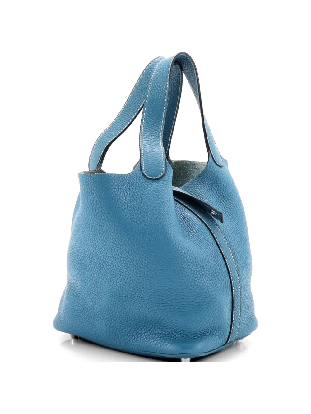 Hermès Pre-Owned Borsa tote Picotin Bag Clemence PM - Blu
