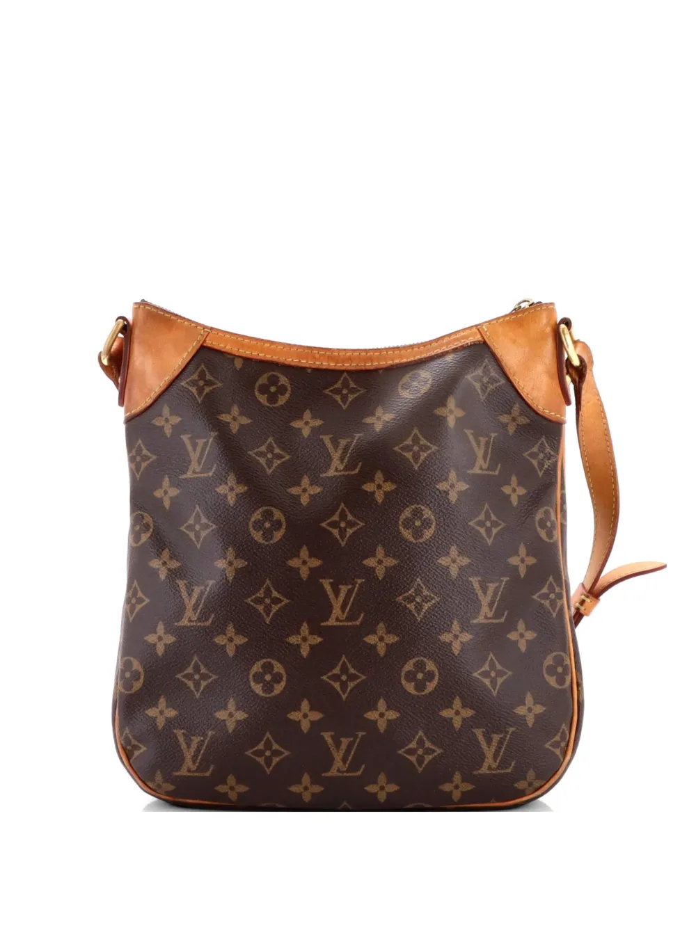 Louis Vuitton Pre-Owned Borsa a tracolla Odeon PM in tela con monogramma - Marrone