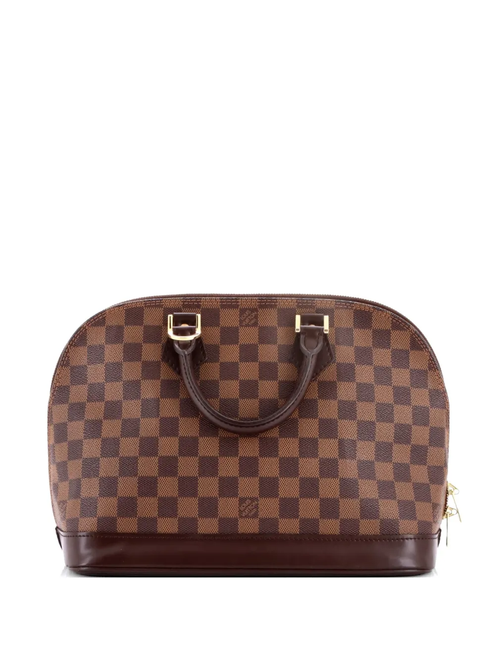 Louis Vuitton Pre-Owned Borsa a mano Alma Damier PM con tracolla - Marrone