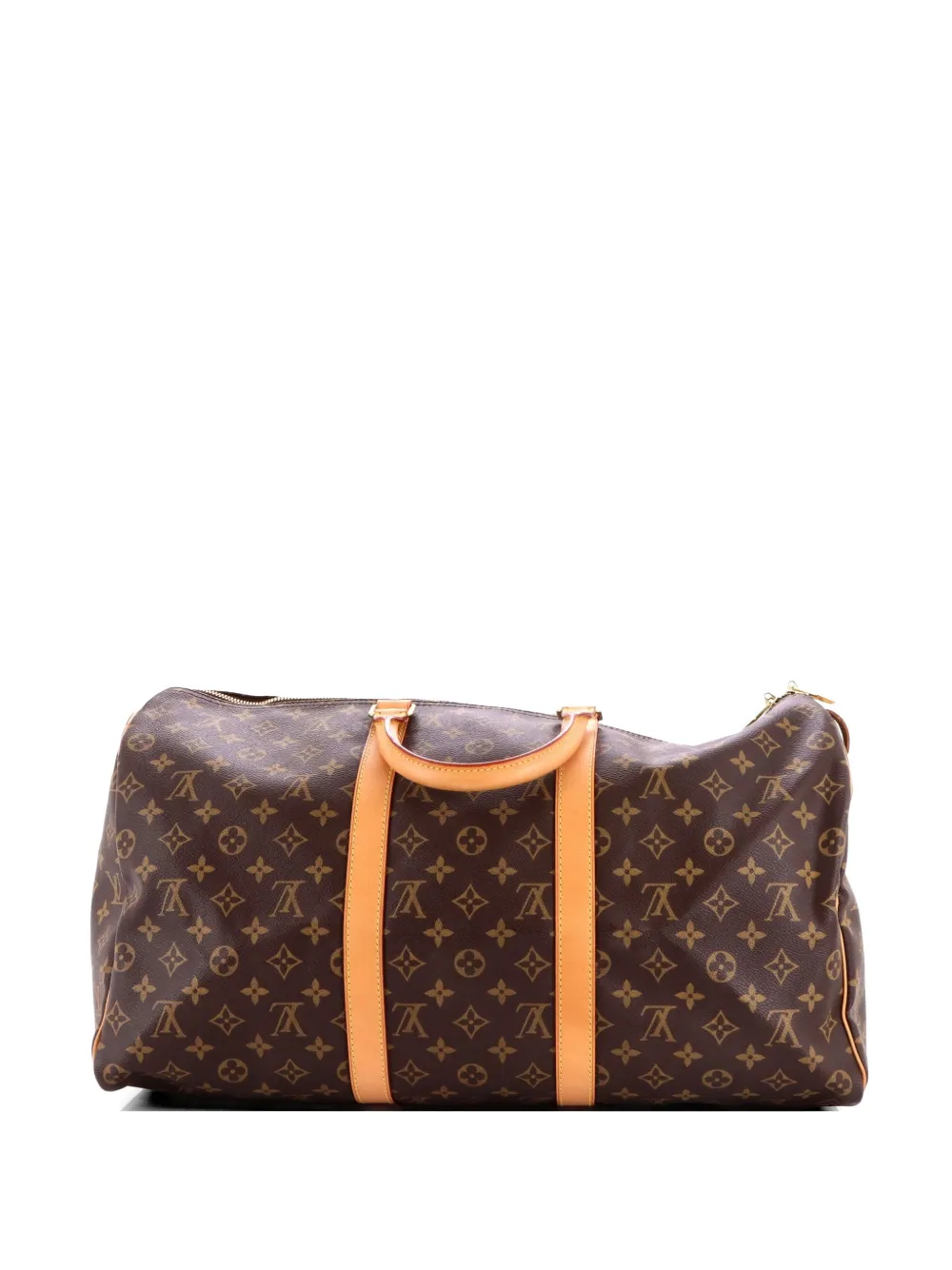 Louis Vuitton Pre-Owned Borsa da viaggio Keepall 50 in tela con monogramma - Marrone