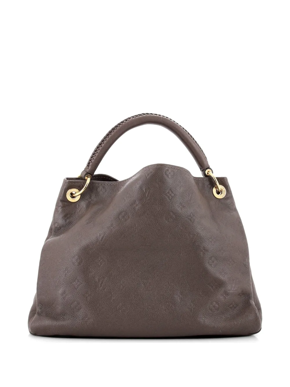 Louis Vuitton Pre-owned Artsy Handbag Monogram Empreinte Leather MM Hobo Bag in Brown, view 2