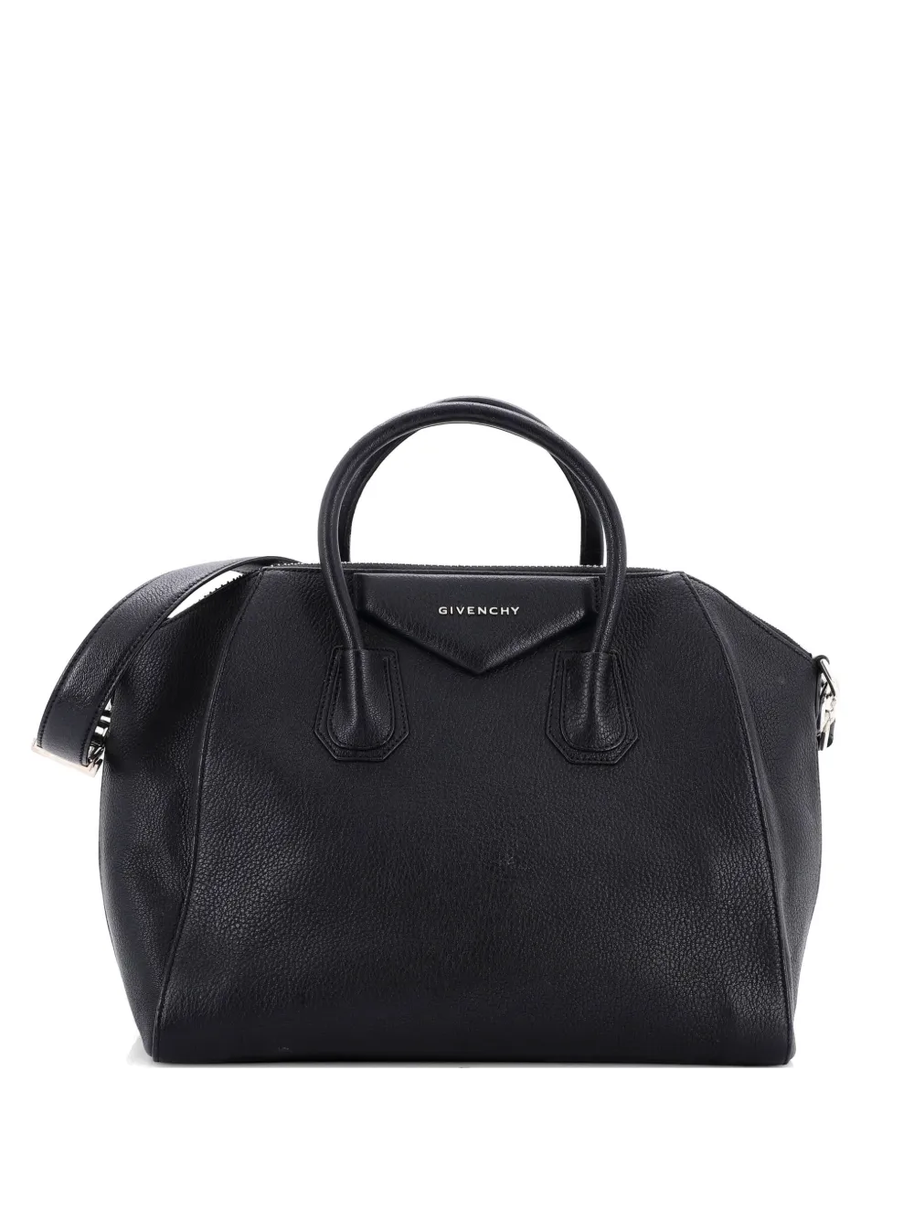 Givenchy Pre-Owned Borsa a tracolla Antigona media in pelle - Nero