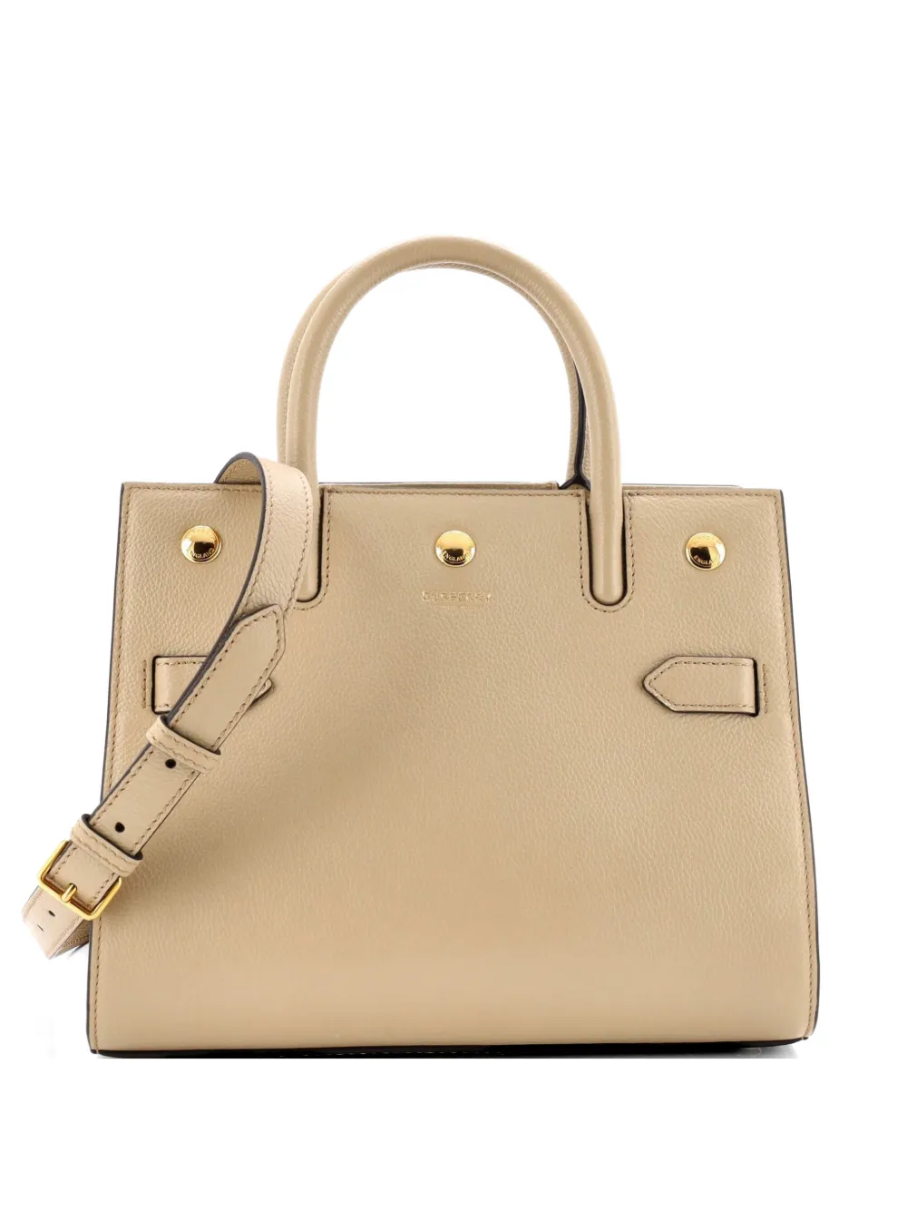 Burberry Pre-Owned Borsa tote mini - Toni neutri