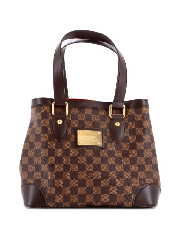 Louis Vuitton Pre-owned Hampstead Handbag Damier PM Tote Bag in Brown