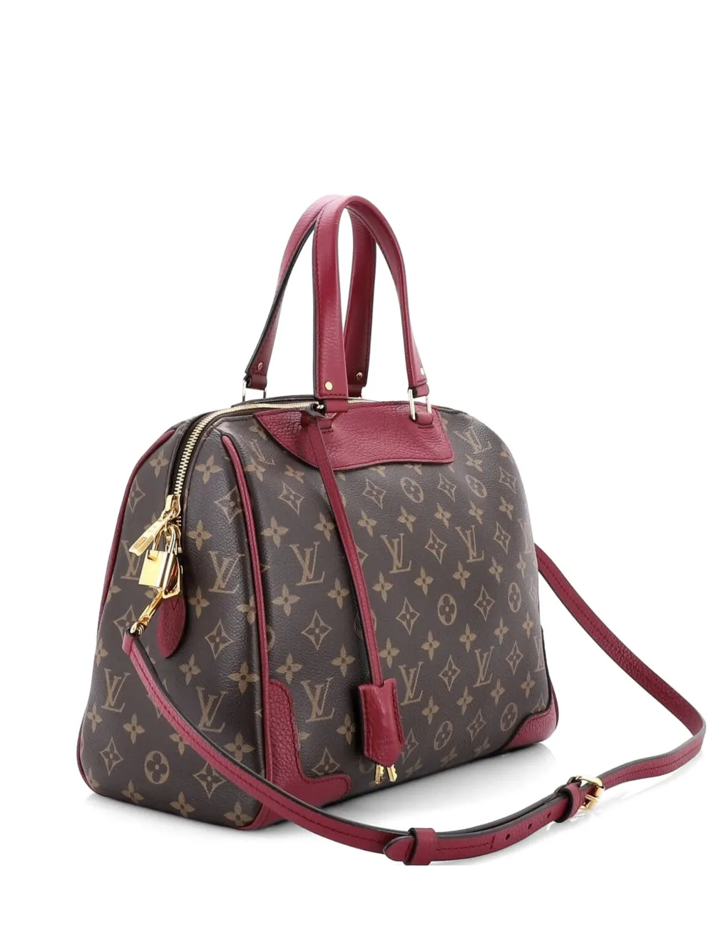 Louis Vuitton Pre-Owned Borsa a mano Retiro NM in pelle e tela con monogramma - Marrone